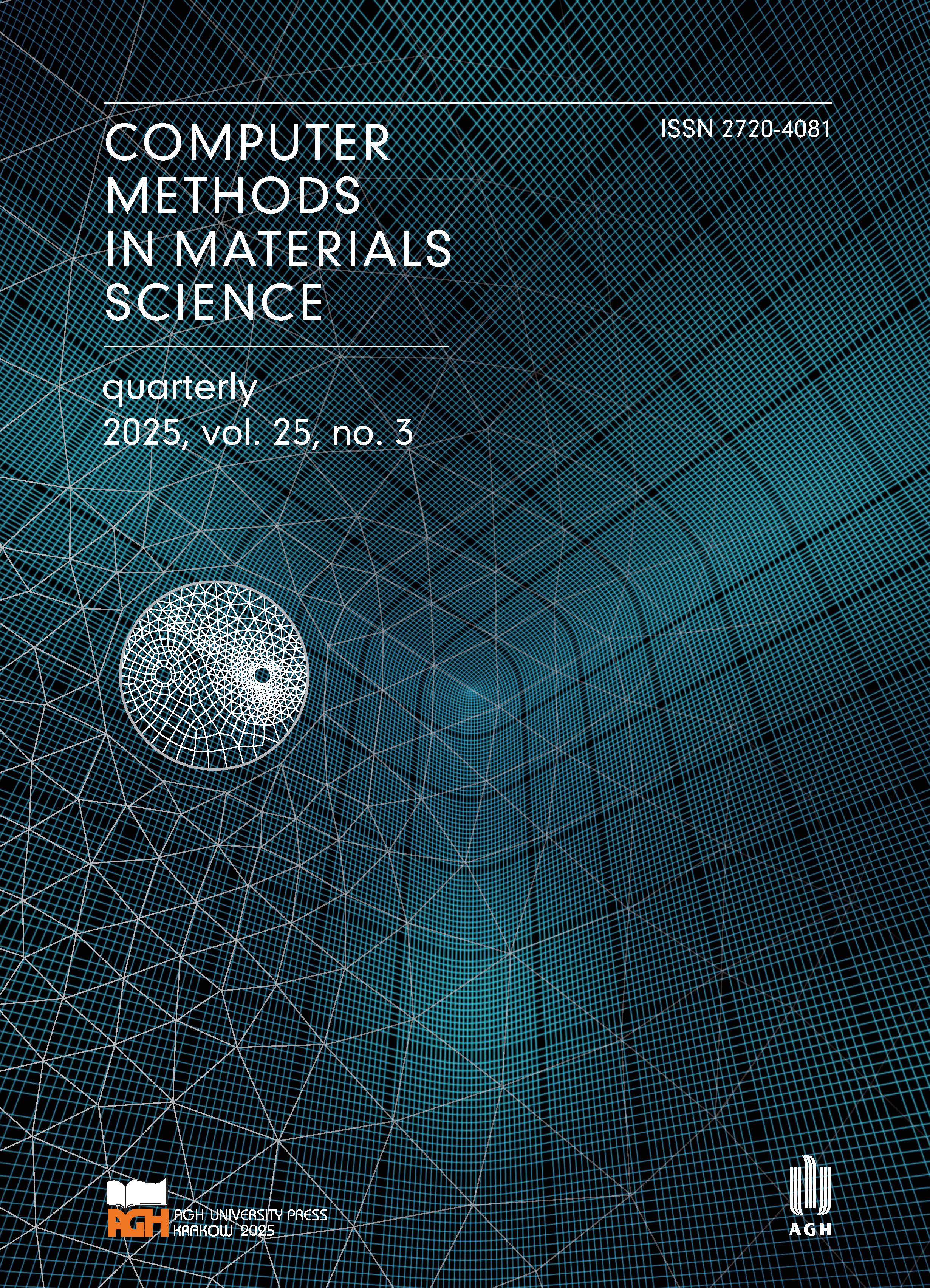 Okładka czasopisma Computer Methods in Materials Science
